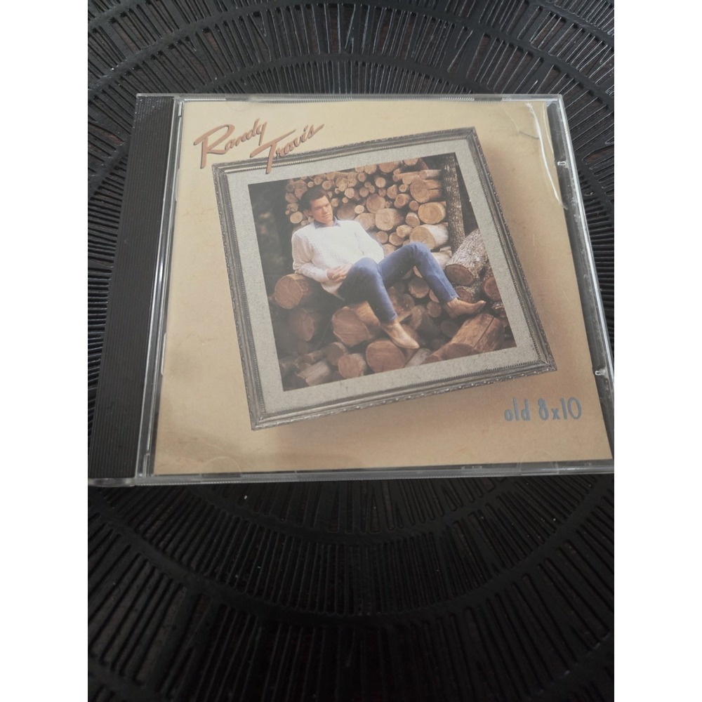 Vintage 1988 Music CD, Randy Travis, Old 8 x 10, EUC